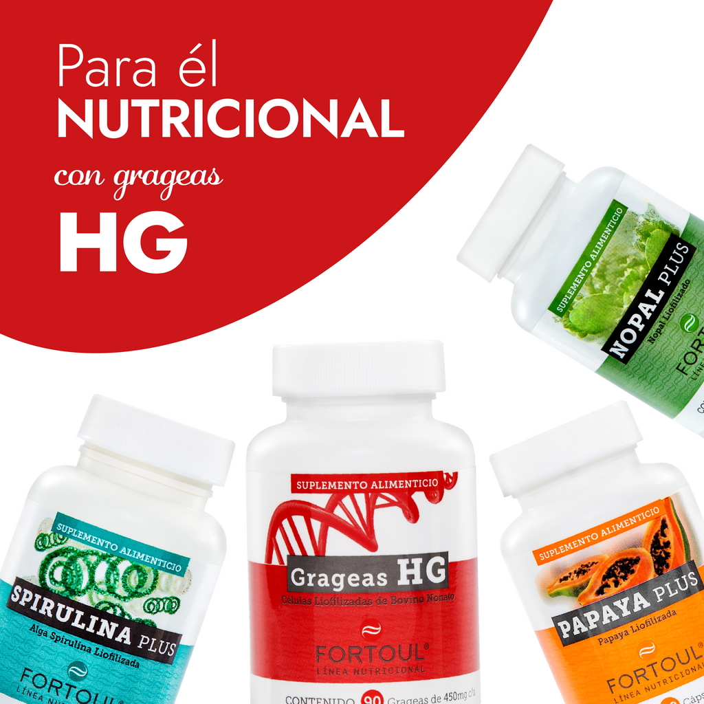 Paquete Nutricional (para él) 5% de descuento