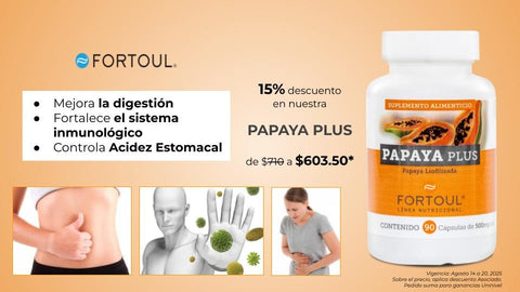 15 % descuento Papaya Plus